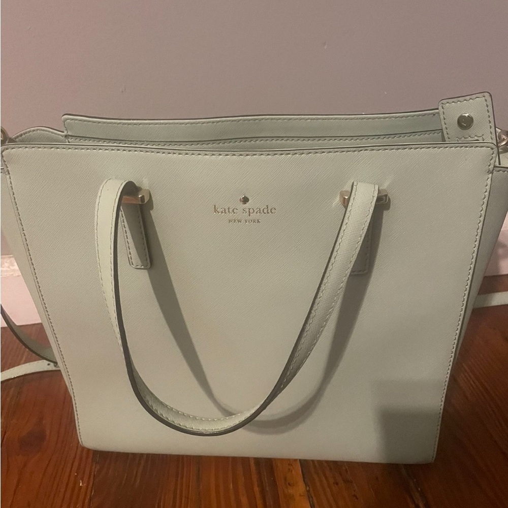 Kate Spade Mint Green Tote Bag